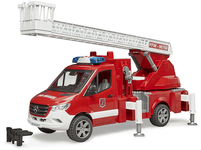 DREHL., Spielzeugauto 2673 SPRINTER FEUERWEHR PUMPE, MB L+S BRUDER