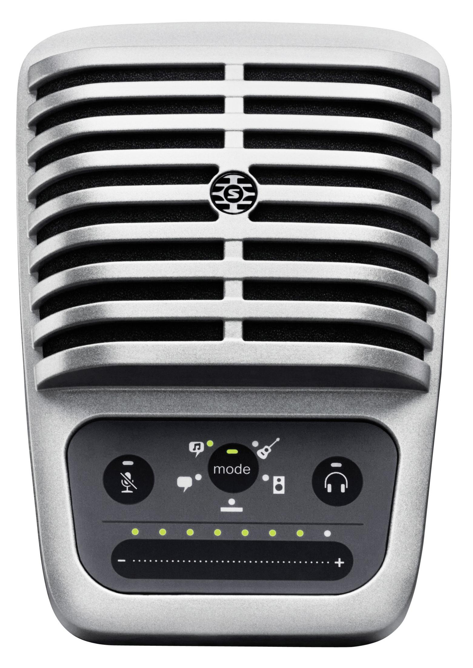 SHURE MV51/A DIGITALES GROSSMEMBRAN-KONDENSATORMIKROFON Grau Mikrofon