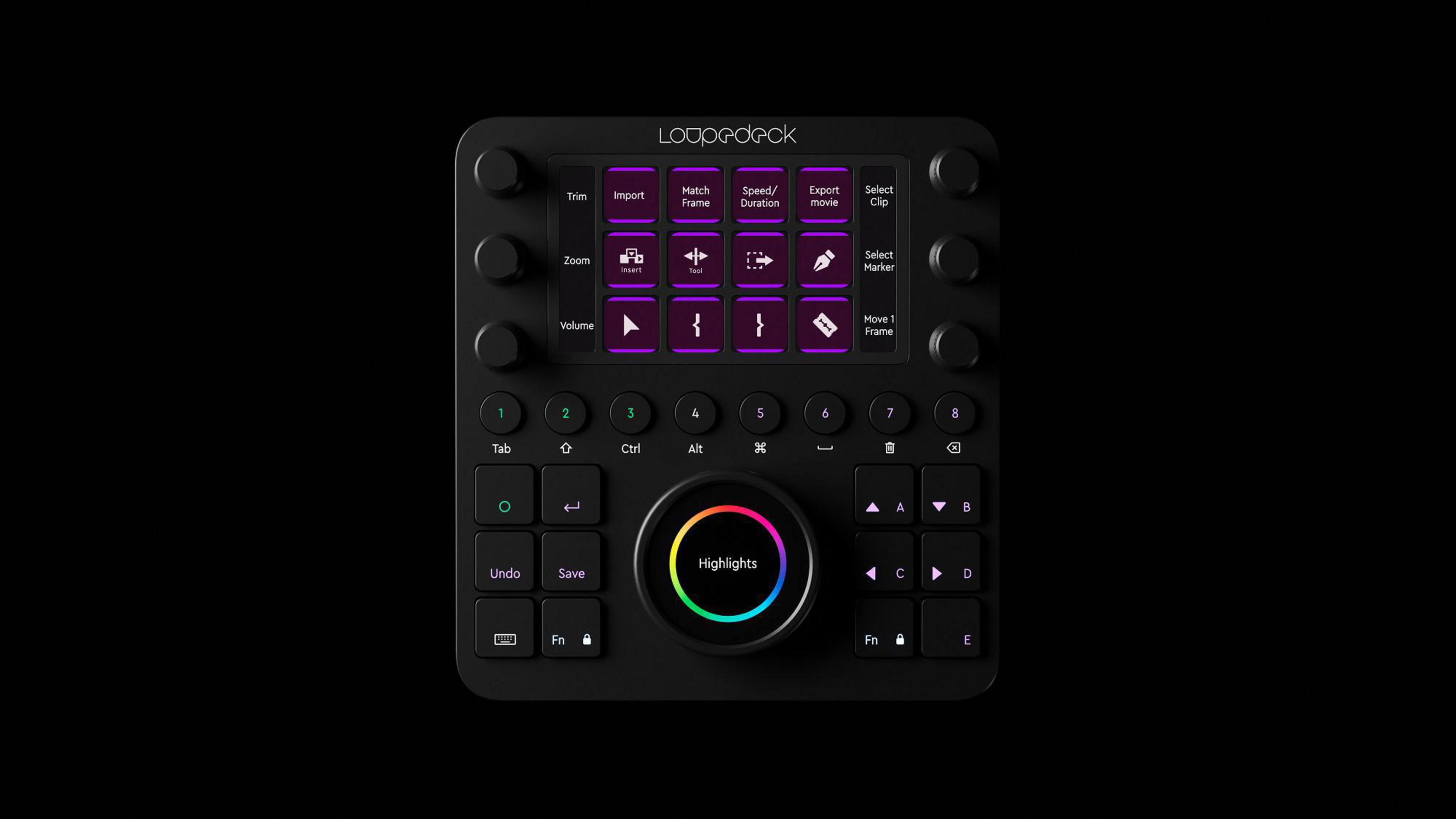 LOUPEDECK 538144 LOUPEDECK CT Streamdeck, Schwarz | MediaMarkt