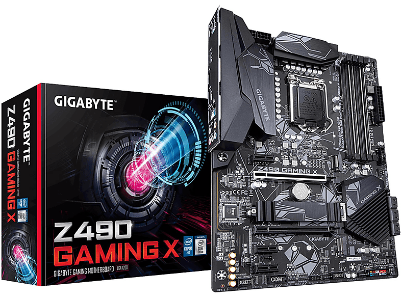 GIGABYTE X GAMING B550 Schwarz Mainboard