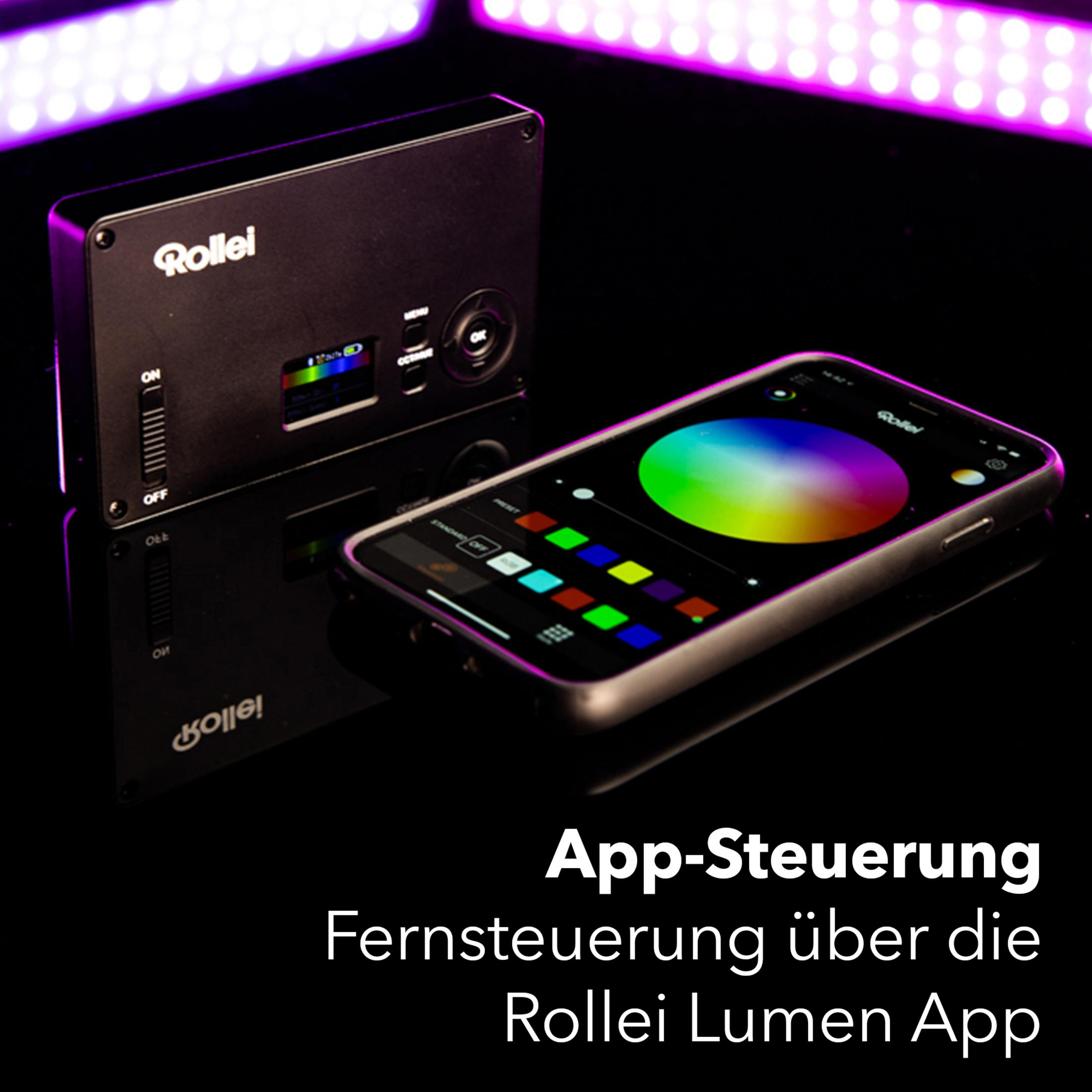 ROLLEI 28511 LUMEN RGB-POCKET Licht LED