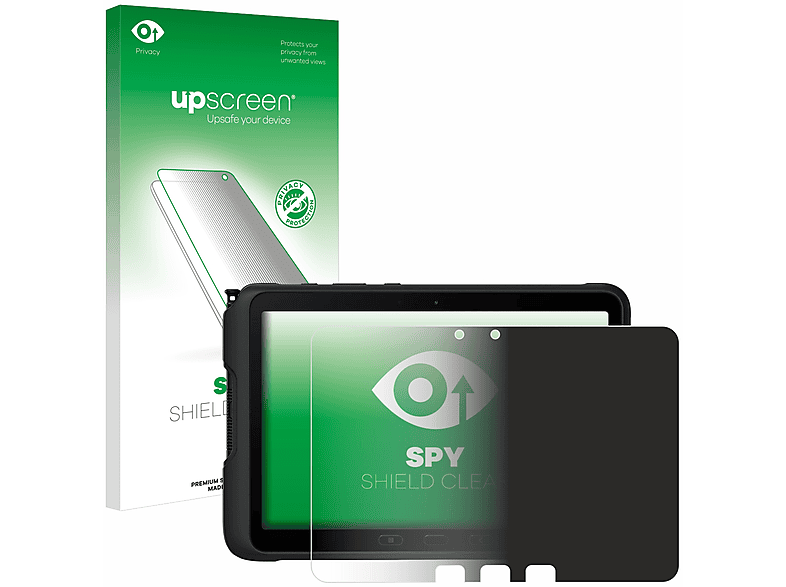 UPSCREEN Anti-Spy Schutzfolie(für Samsung Galaxy Tab Active 4 Pro (im Querformat))