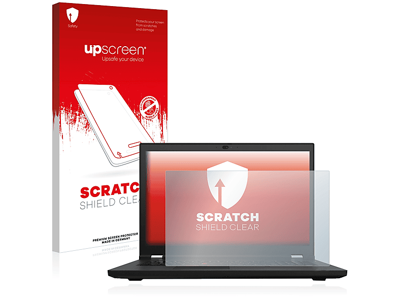 UPSCREEN Kratzschutz klare Schutzfolie(für Lenovo 2) ThinkPad Gen P17