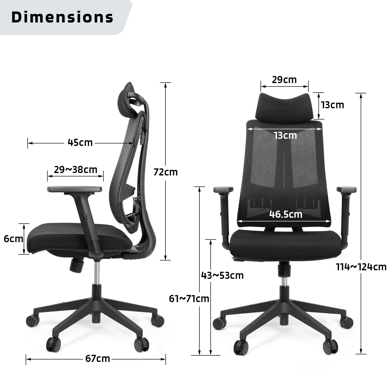 Gaming FOXSPORT M11 schwarz Bürostuhl stuhl,