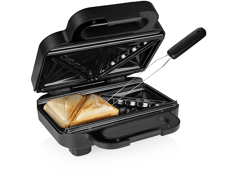 ProfiCook® sandwichtoaster voor Amerikaanse sandwiches en XXL
