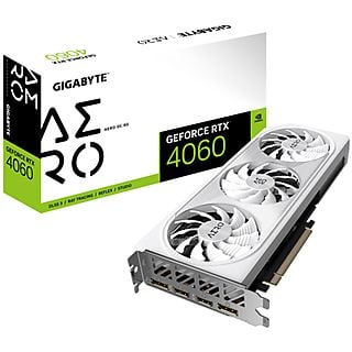 GIGABYTE GeForce RTX 4060 AERO OC 8G PCI kaart