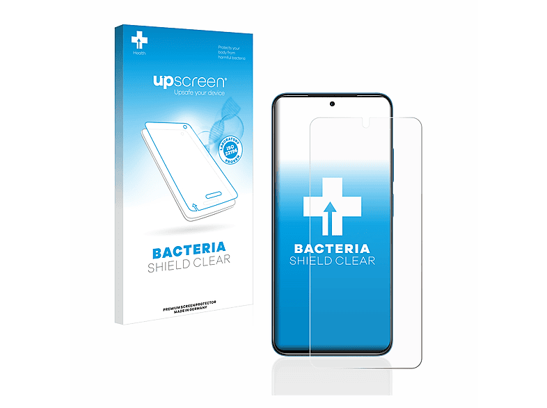 antibakteriell UPSCREEN Schutzfolie(für Xiaomi klare Note 11S) Redmi