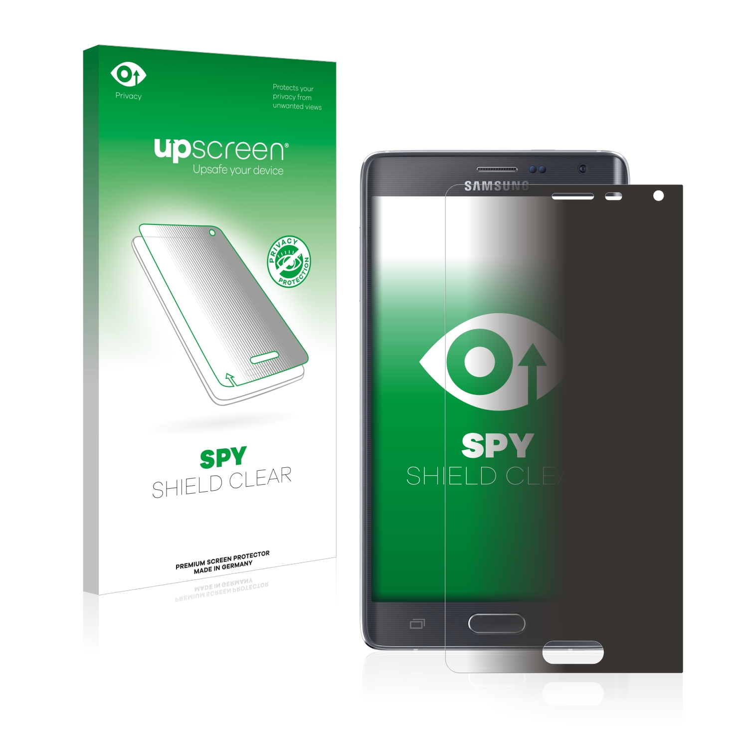 UPSCREEN Anti-Spy Samsung Galaxy Schutzfolie(für Note Edge)