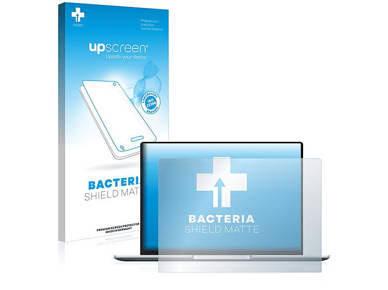 Schutzfolie(für UPSCREEN matte 14 Huawei antibakteriell entspiegelt MateBook 2021)