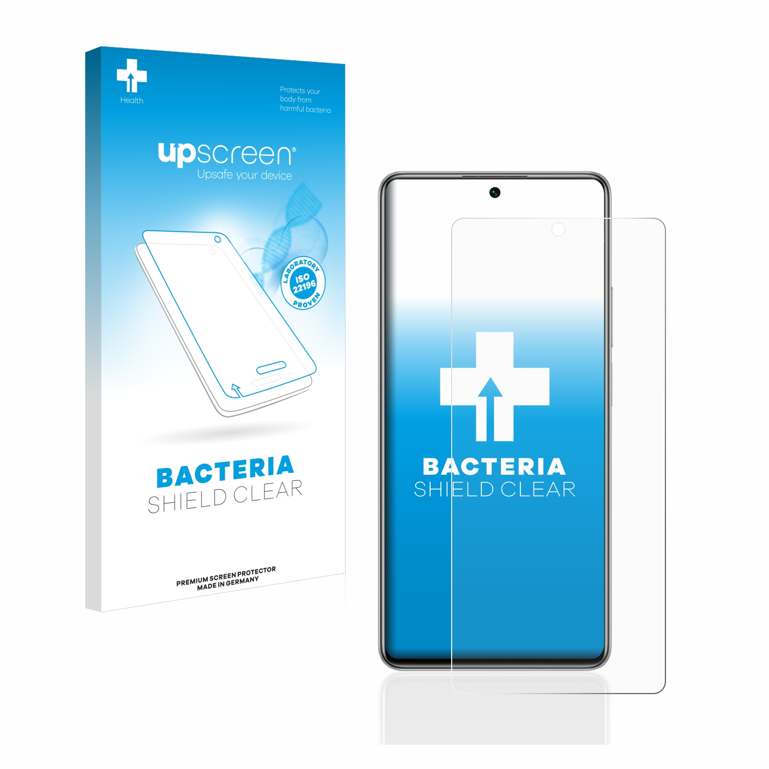 UPSCREEN antibakteriell 11T) klare Schutzfolie(für Xiaomi