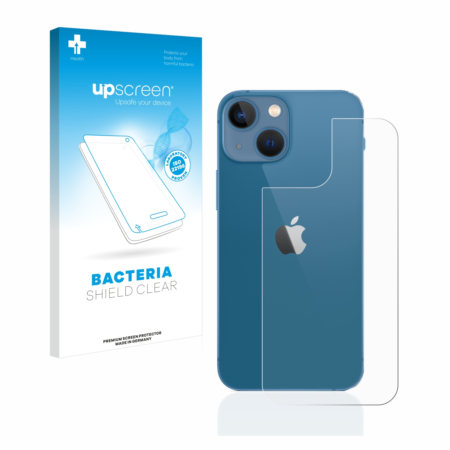 UPSCREEN antibakteriell klare Schutzfolie(für mini) 13 iPhone Apple