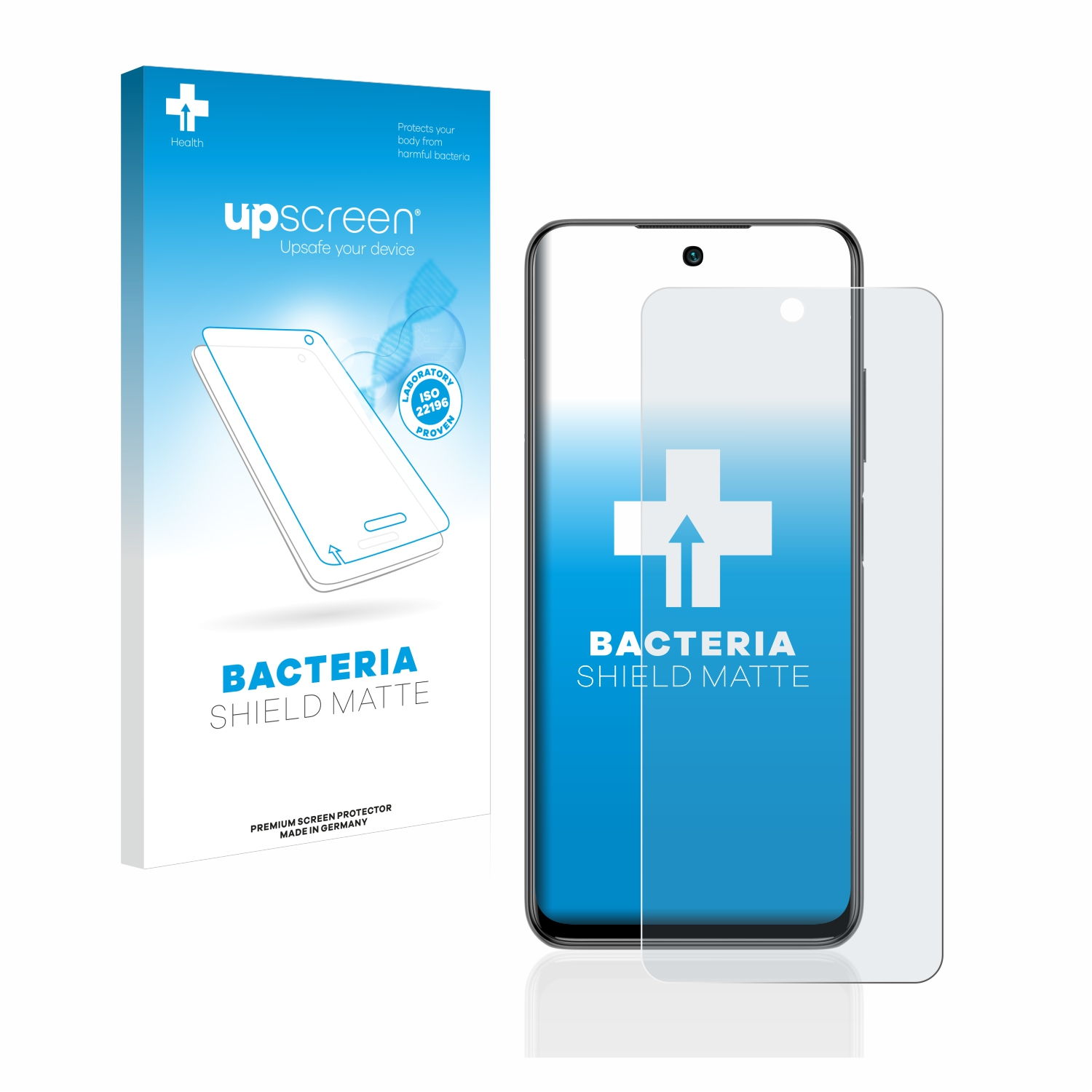 UPSCREEN antibakteriell entspiegelt 10 matte 5G) Redmi Xiaomi Schutzfolie(für Note