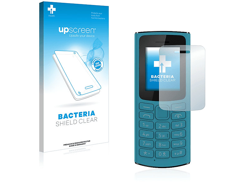 UPSCREEN antibakteriell klare Schutzfolie(für Nokia 2021) 4G 105