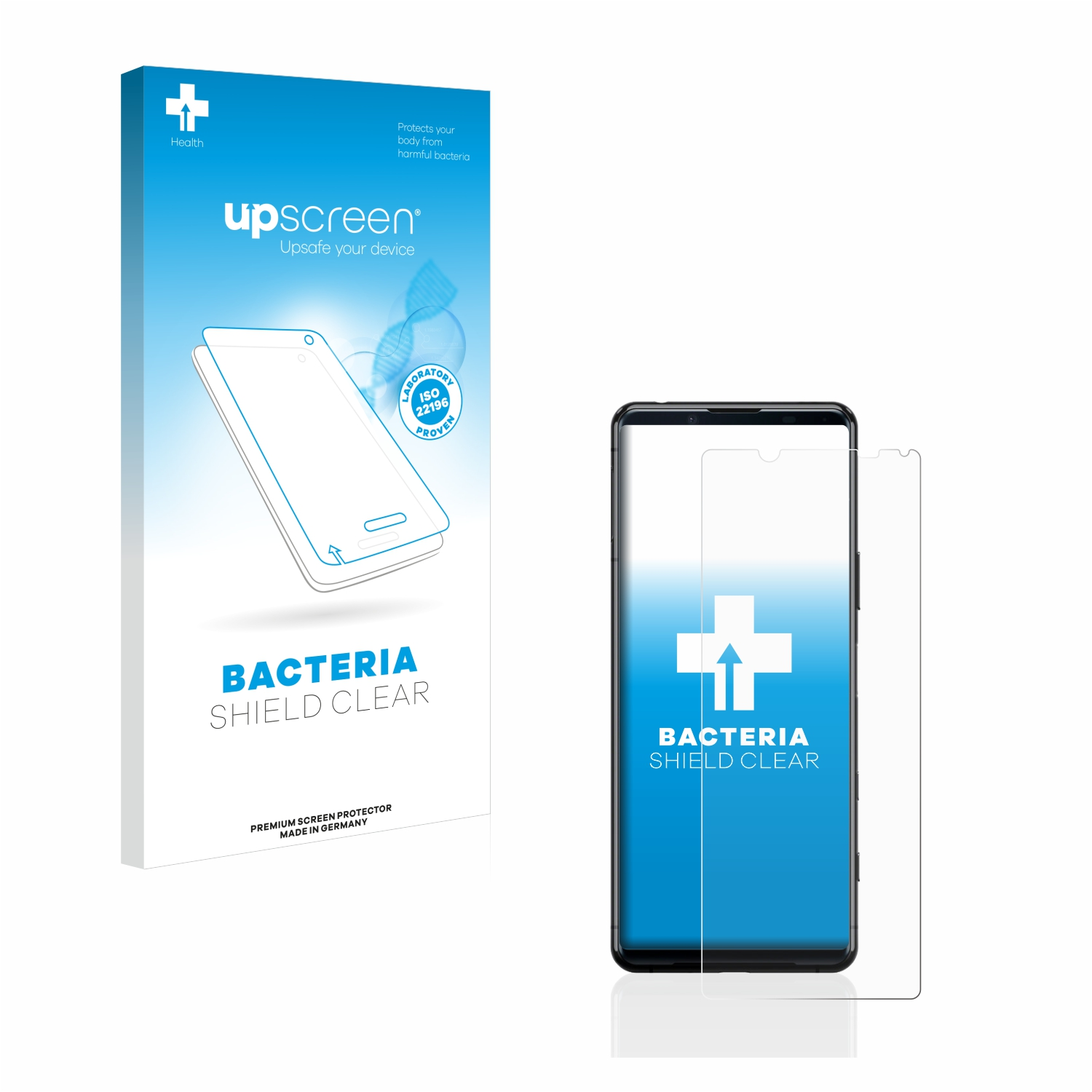 Schutzfolie(für Sony UPSCREEN II) klare 5 antibakteriell Xperia