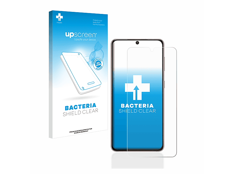 UPSCREEN antibakteriell klare Schutzfolie(für Samsung Galaxy S21)