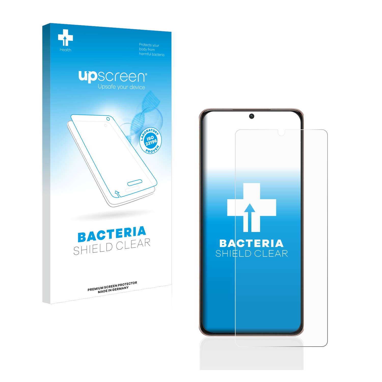 Samsung klare UPSCREEN 5G) antibakteriell Ultra Schutzfolie(für S21 Galaxy