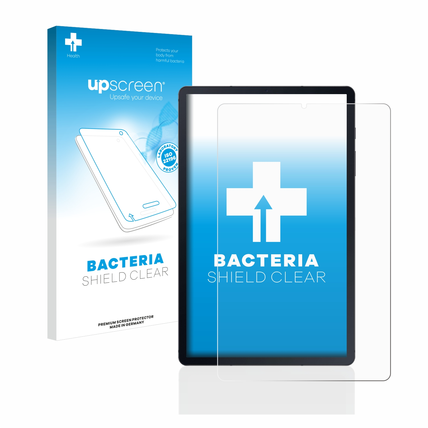 UPSCREEN antibakteriell klare Schutzfolie(für Samsung 2020) Galaxy WiFi S6 Lite Tab