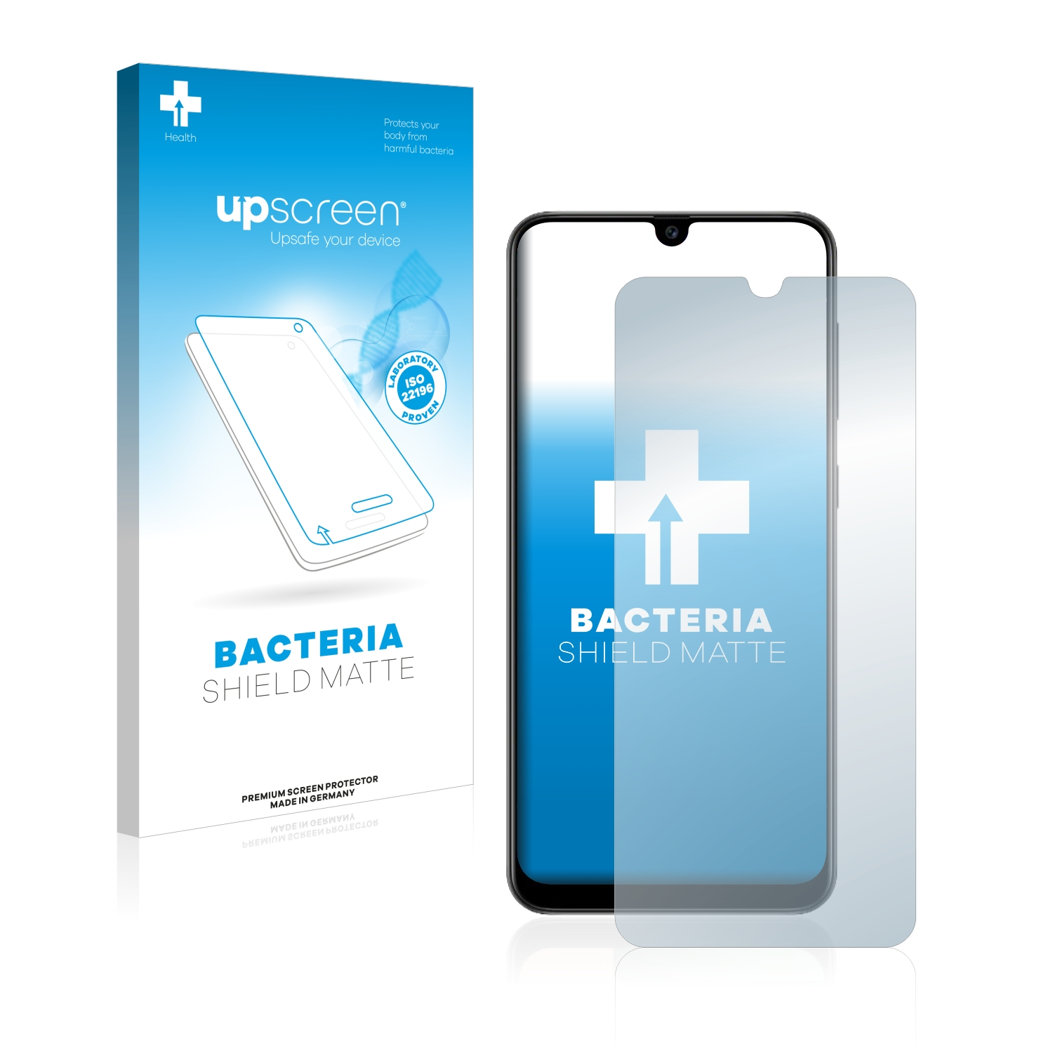 UPSCREEN antibakteriell entspiegelt Schutzfolie(für matte Galaxy Samsung A50s)