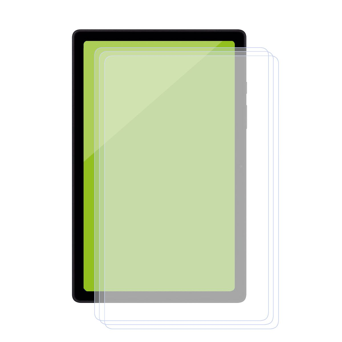 WIGENTO 3x Gen 2020 4. TPU Schutzfolie(für Air 10.9 Apple Protector PET iPad Zoll/ Folie Air 2022)