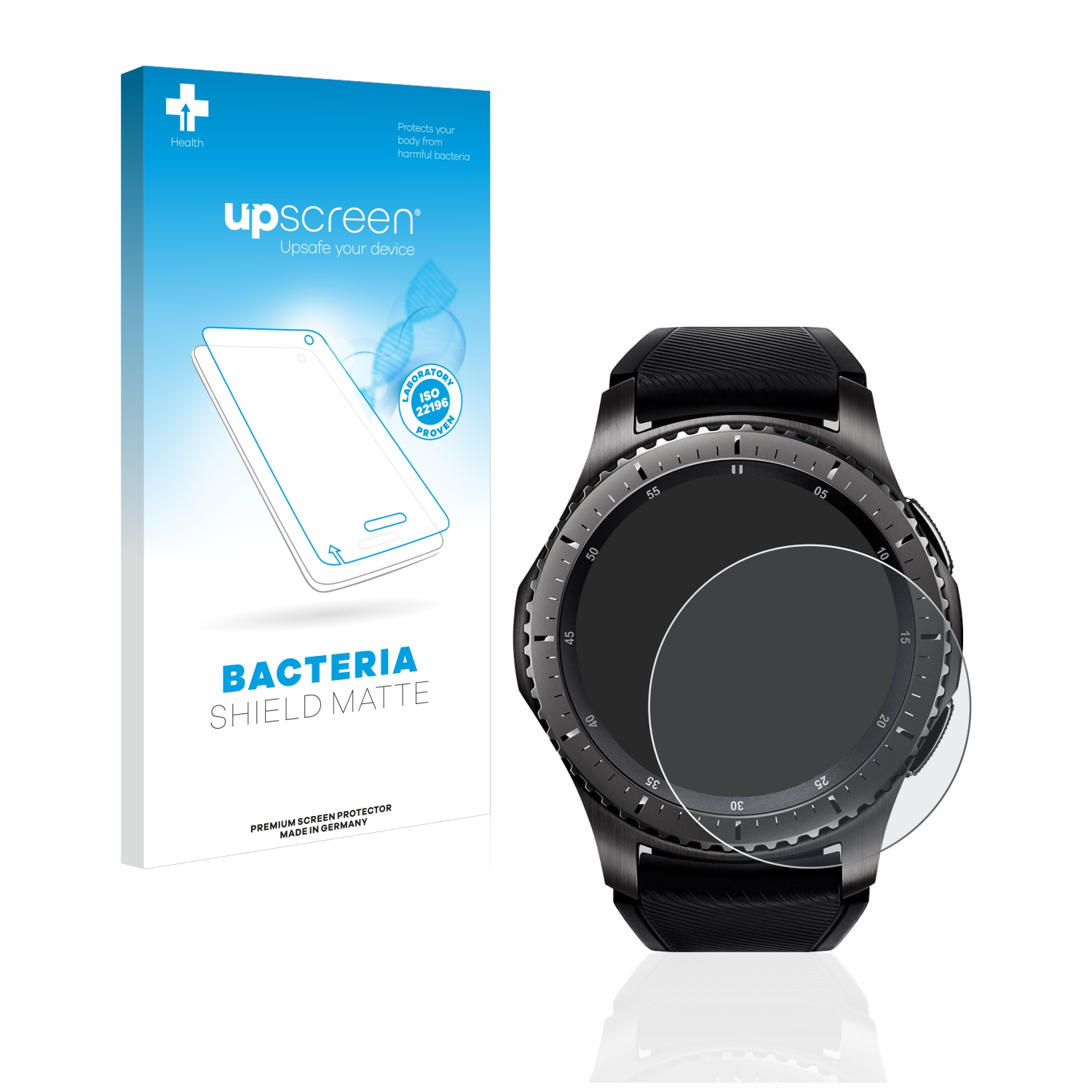 Gear Frontier) entspiegelt Schutzfolie(für S3 Samsung antibakteriell matte UPSCREEN
