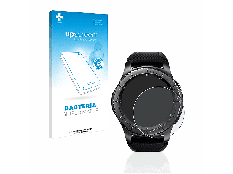 UPSCREEN antibakteriell entspiegelt matte Schutzfolie(für Samsung Gear S3 Frontier)