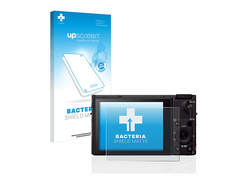antibakteriell III) UPSCREEN entspiegelt DSC-RX100 Cyber-Shot Sony Schutzfolie(für matte
