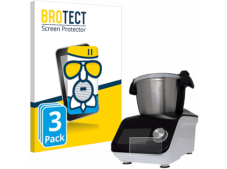 BROTECT 3x Airglass matte Schutzfolie(für Ikohs Create Chefbot Touch) | Schutzfolien & Schutzgläser