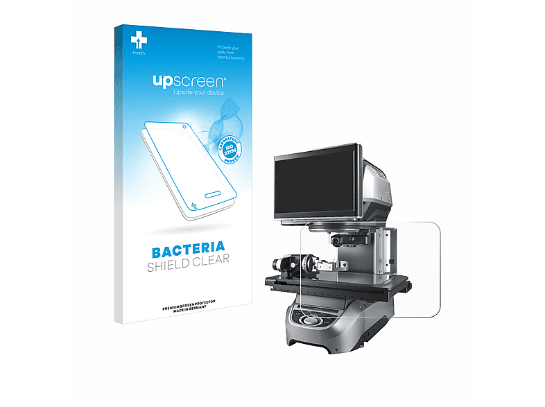 UPSCREEN klare Keyence Glasplatte) antibakteriell Schutzfolie(für IM-8030