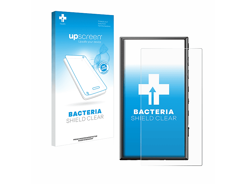 UPSCREEN antibakteriell klare Schutzfolie(für Sony Walkman NW-A306) | Schutzfolien & Schutzgläser