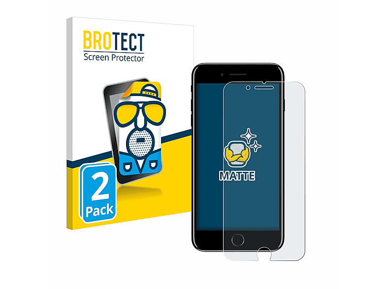 BROTECT 2x matte Schutzfolie(für Apple iPhone 7 Plus) | Displayschutzfolien & Gläser