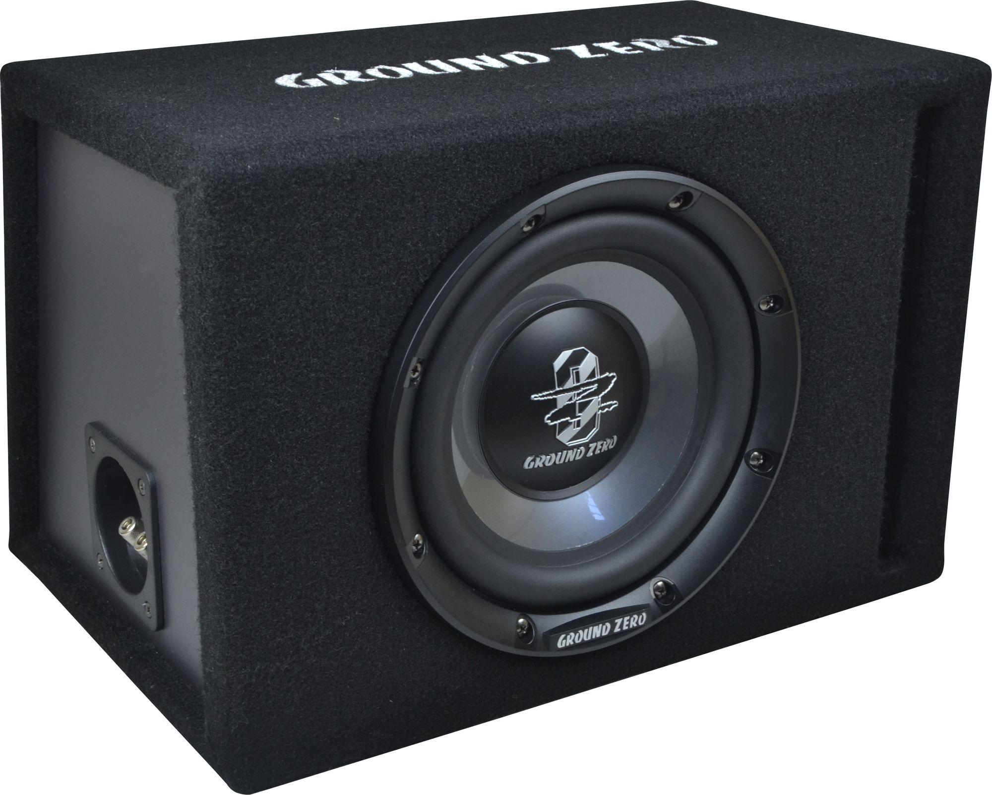 GROUND ZERO GZIB-200XBR-ACT - aktiv Woofer Aktiv Gehäuse-Subwoofer