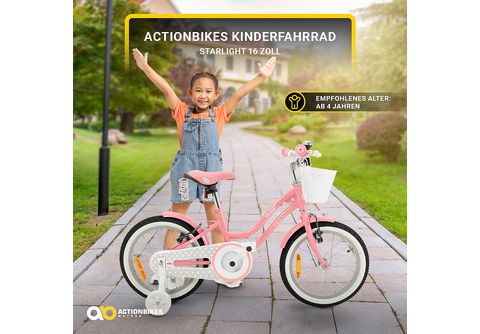 Actionbikes Motors Kinderfahrrad Mädchen Kinder Fahrrad Starlight