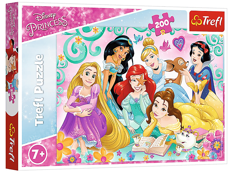 TREFL Disney der Welt Puzzle Prinzessinnen Glückliche 