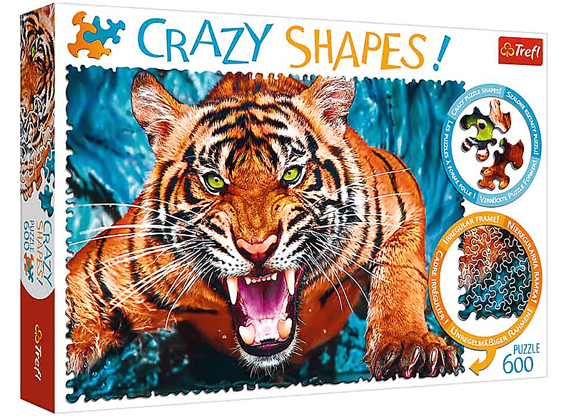 TREFL Einem Tiger begegnen Puzzle