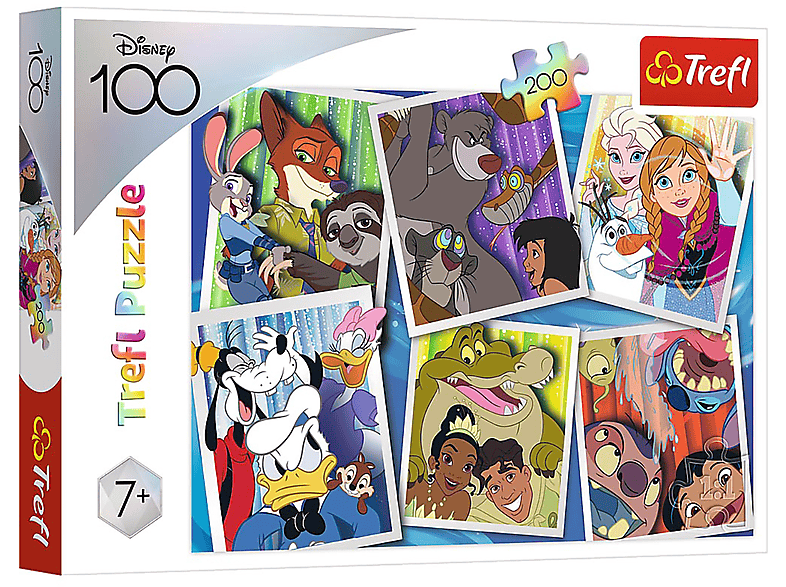 TREFL 100 Jahre 200 / - Disney Helden Puzzle Disney Puzzle Teile