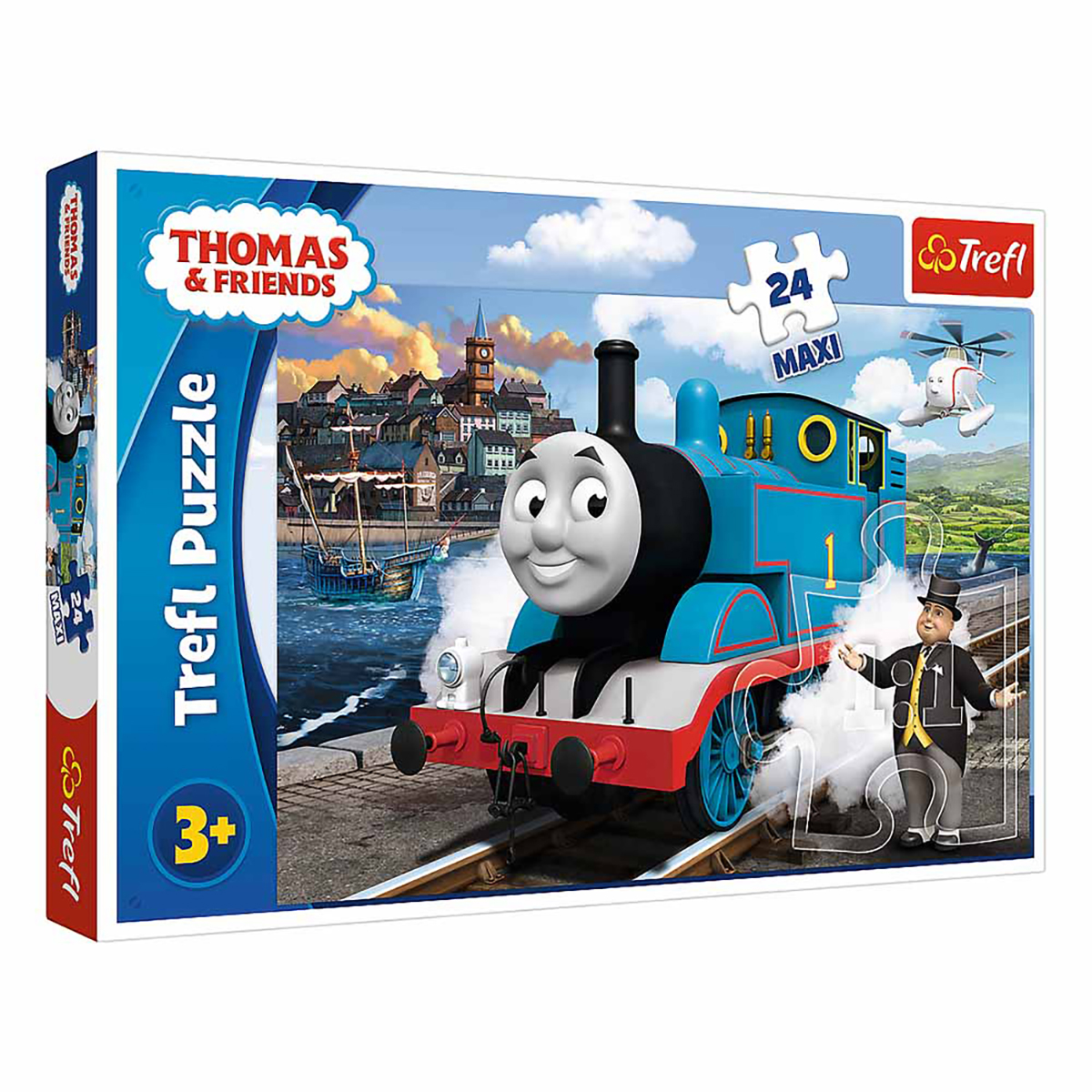 Tag TREFL Puzzle glücklicher Thomas