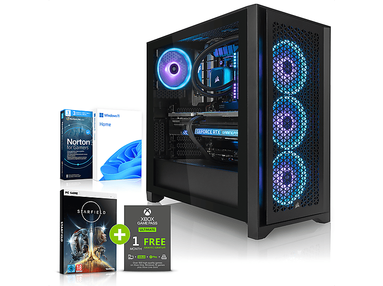 Megaport Pro Gaming Pc Icue Amd Ryzen X Windows Home Bit Gaming Pc Ryzen