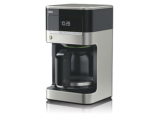 BRAUN KF 7120 PURAROMA EDELSTAHL/SCHWARZ Kaffeemaschine Edelstahl/Schwarz