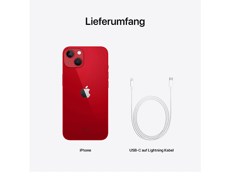 APPLE IPHONE 13 256GB (PRODUCT)RED 256 GB (Product) Red Dual SIM