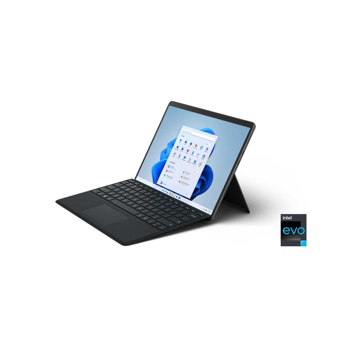 MICROSOFT Surface Pro, Convertible SSD, GB 16 13 Zoll mit RAM, GB Display, Grau 256 Prozesssor