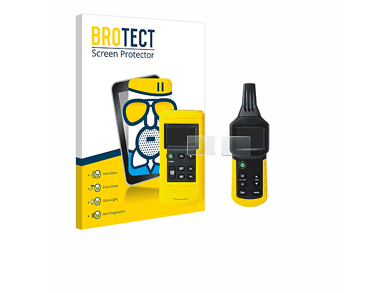 BROTECT Airglass matte Schutzfolie(für Chauvin Arnoux 6681 LOCAT-N (Leitungssuchgerät))