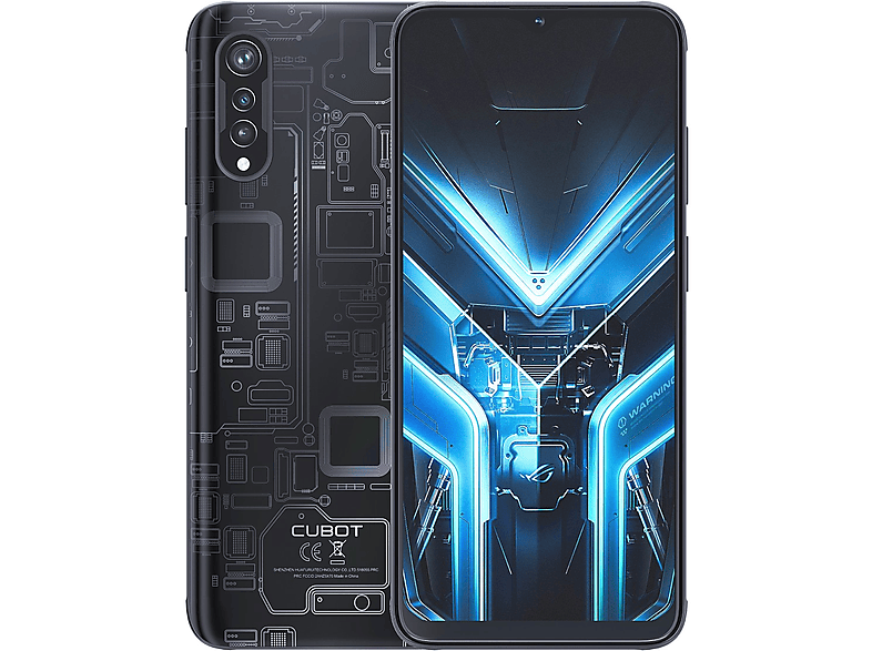 Móvil | CUBOT X70, Tech Black, 256 GB, 12 GB RAM, 6,583 ", IPS ...