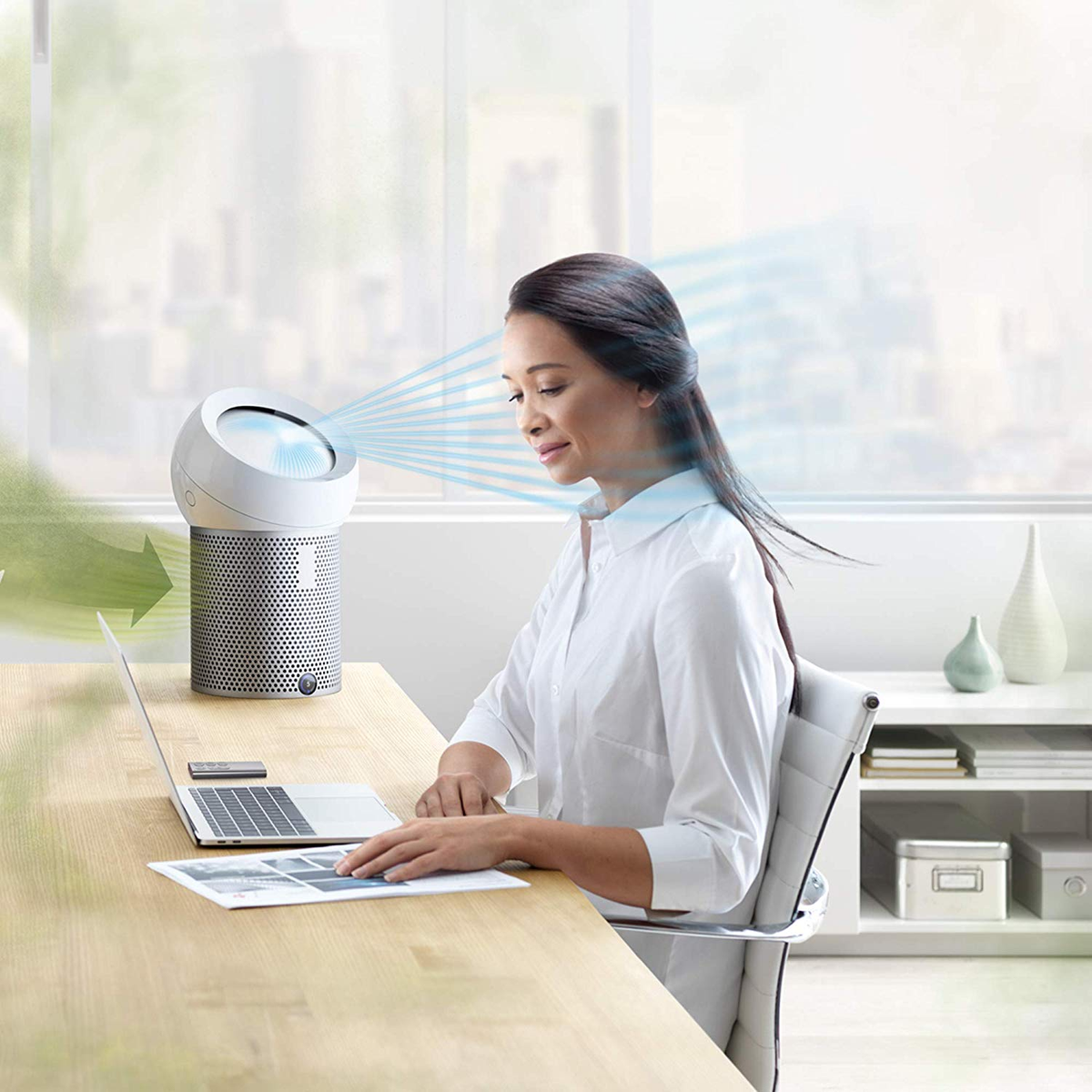 DYSON 275910-01 BP01 PURE COOL ME WEISS Luftreiniger Weiß/Silber