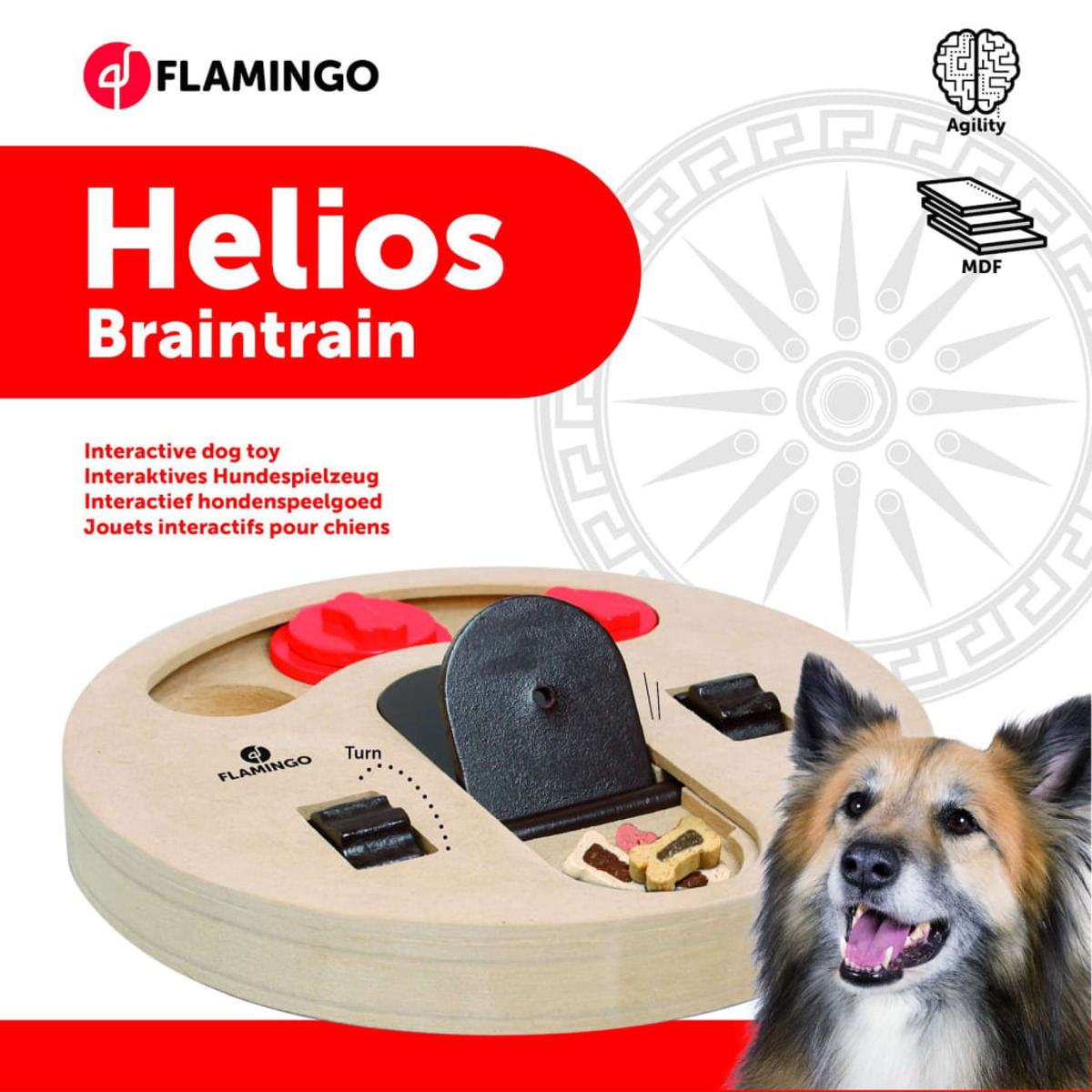 FLAMINGO 439649 Hundespielzeug