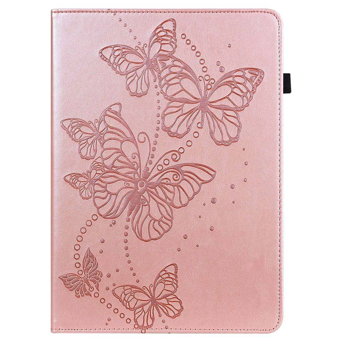 Kunstleder Tasche Tablethülle / Kunstleder, Apple Stift Cover Kunststoff Pink Aufstellbare Motiv Halterung & WIGENTO Muster Silikon / Full für