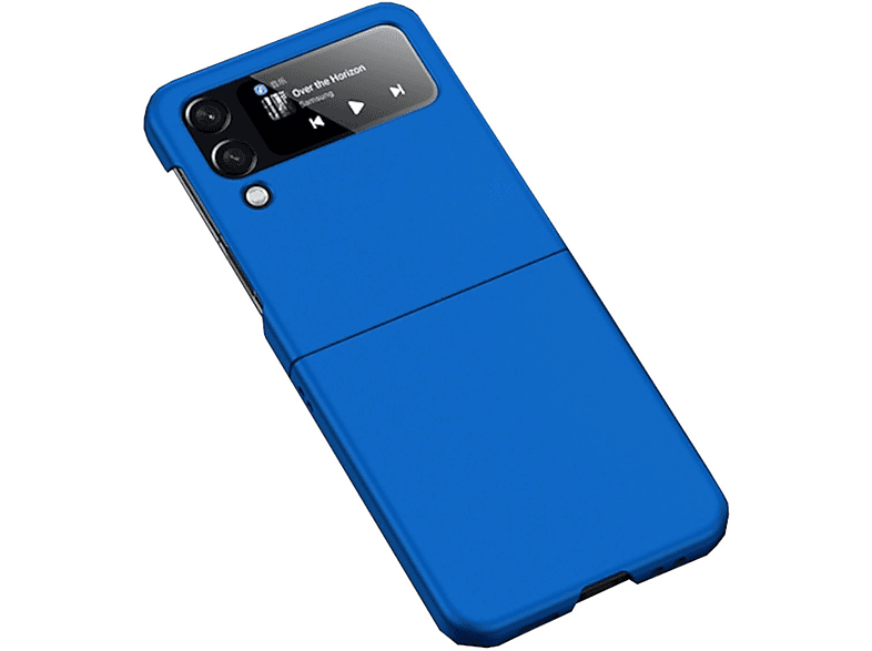 Blau 5G, Cover, Galaxy WIGENTO Z Flip4 Schutz Kunststoff Samsung, Backcover,