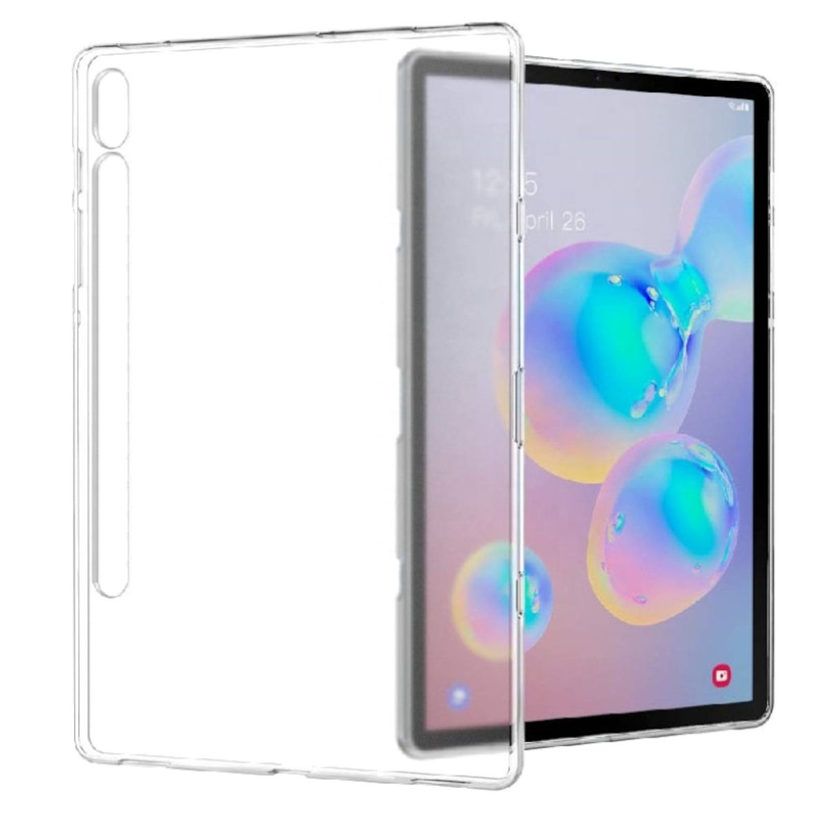 Hülle | WIGENTO Silikon Samsung, Backcover, Transparent robust Galaxy Tab TPU S7 dünn, S8, Tab