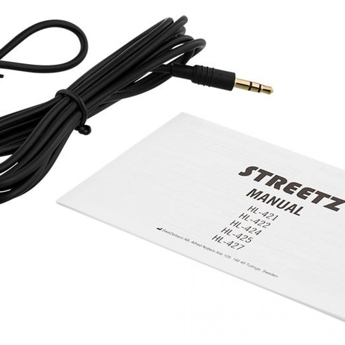 STREETZ HL-BT400 CUFFIE BLUETOOTH, Nero