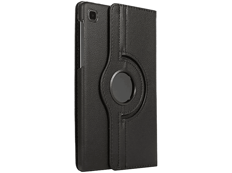 WIGENTO 360 Grad Rotation Tasche aufstellbar, Full Cover, Samsung, Galaxy Tab A7 Lite 2021 8.7, Schwarz