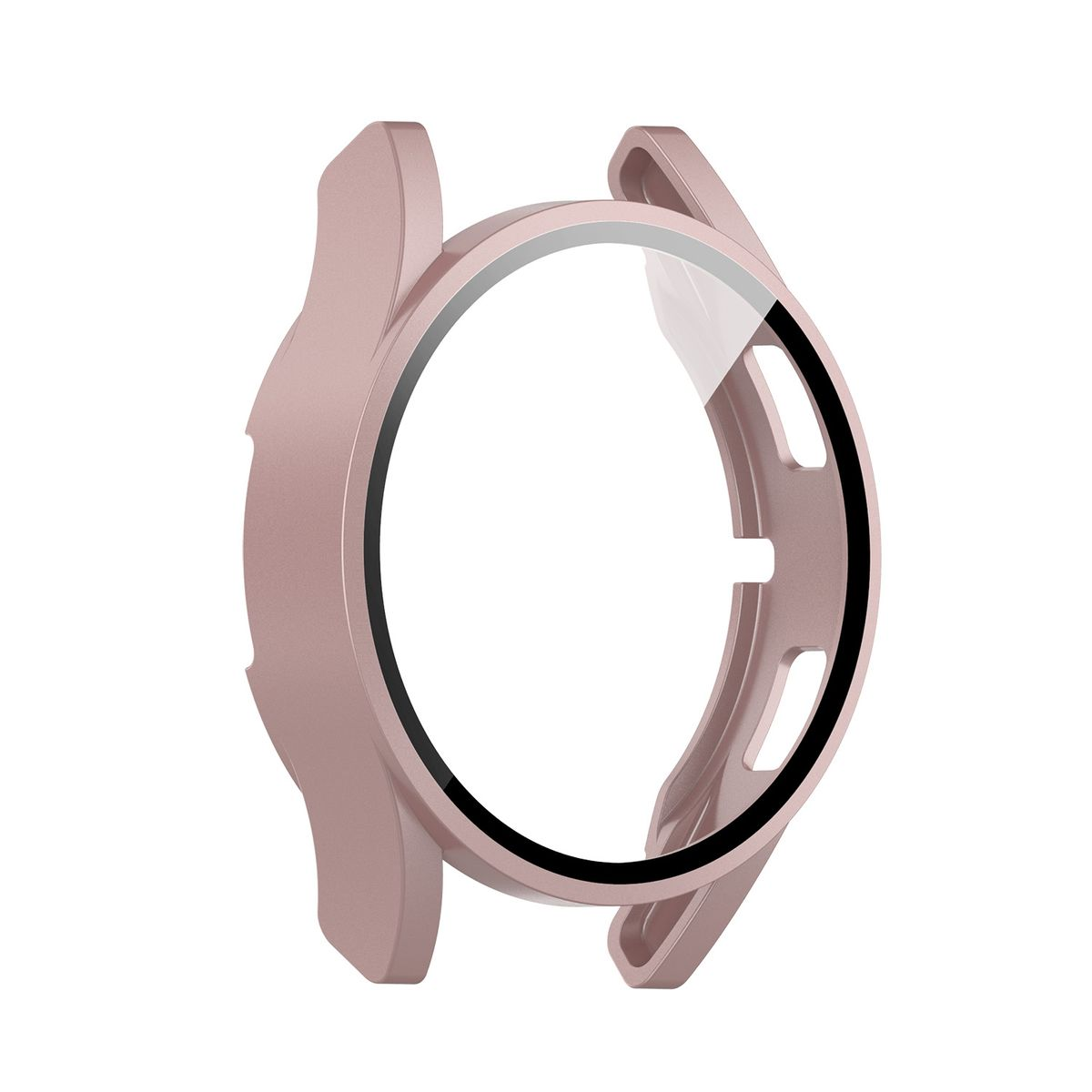 Kunststoff Schock Glas H9 + Pink Watch 40mm, Cover, 4 Galaxy Hart Samsung, Folie, WIGENTO Hülle Full